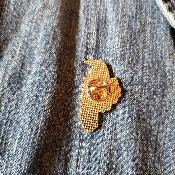 3/$20 pin sale!  Nevermore Raven Enamel Pin - Picture 3 of 3